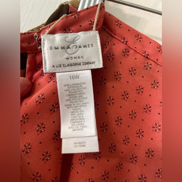 Vintage Floral Patchwork Two-Piece Set Size 16W - Picture 12 of 14